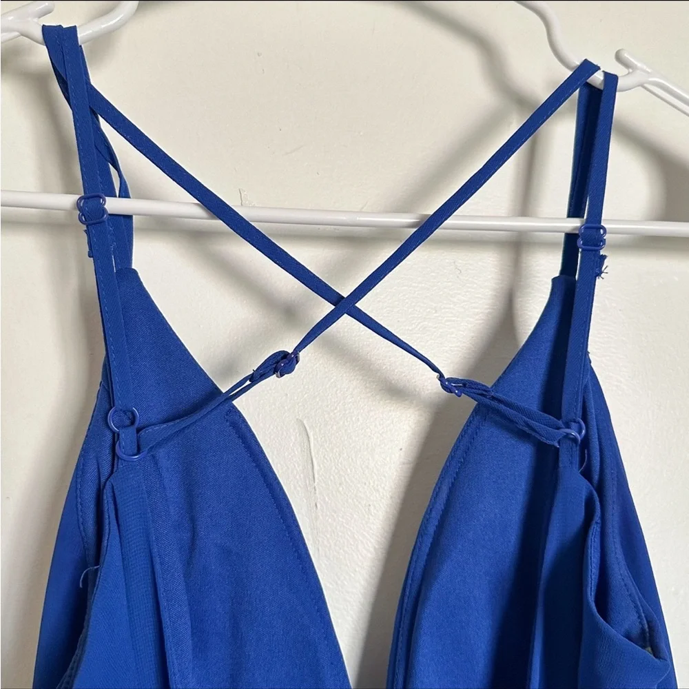 Charlotte Russe • Strappy Skater Dress • Royal Blue • Size XS - Picture 4 of 8